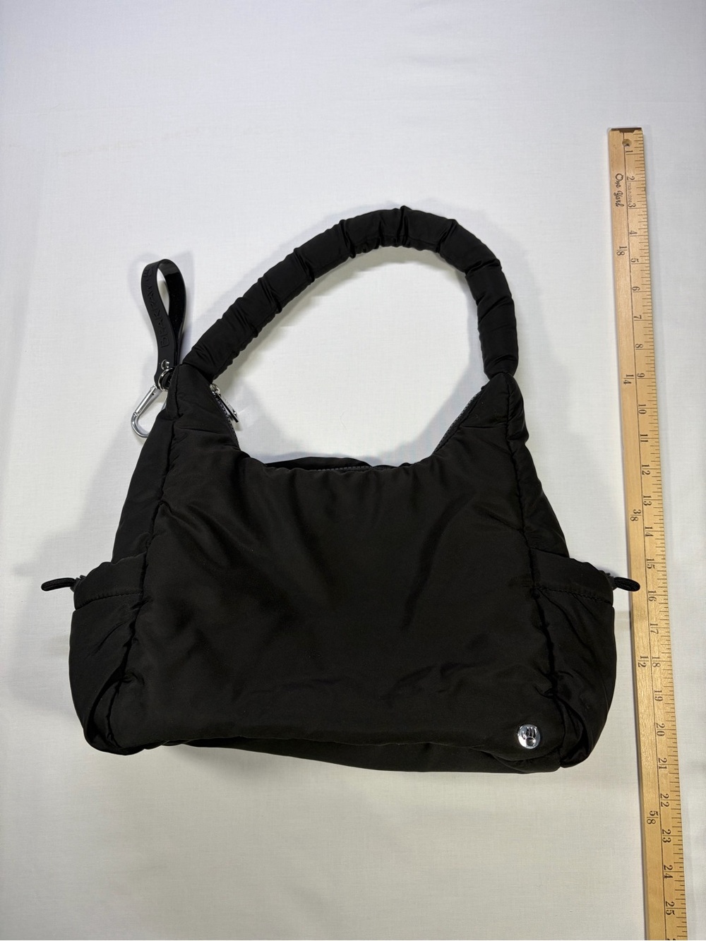 BearPaw Black Puffer Shoulder Bag for Women